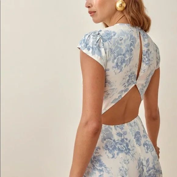 New-❤️Reformation Gavin Dress Teacup - Picture 4 of 7